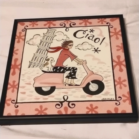 J. Brinley Chic Parisian Wall Art Set - Pink and Black - Picture 8 of 11